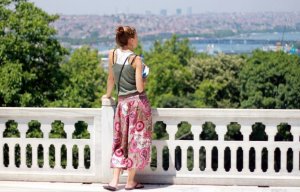 Como manter a linha durante uma viagem