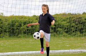 Quais músculos usamos quando chutamos uma bola?