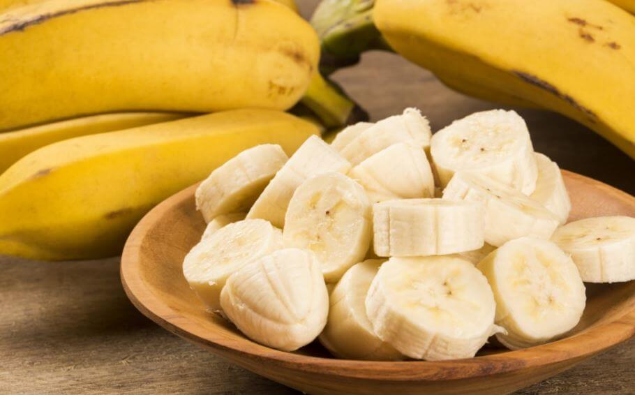Rodelas de bananas