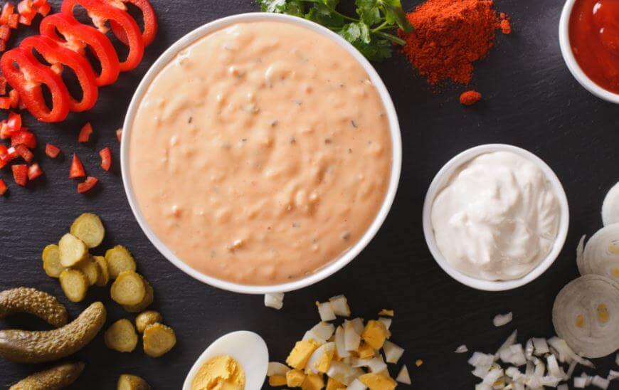 Molhos frios e cremosos