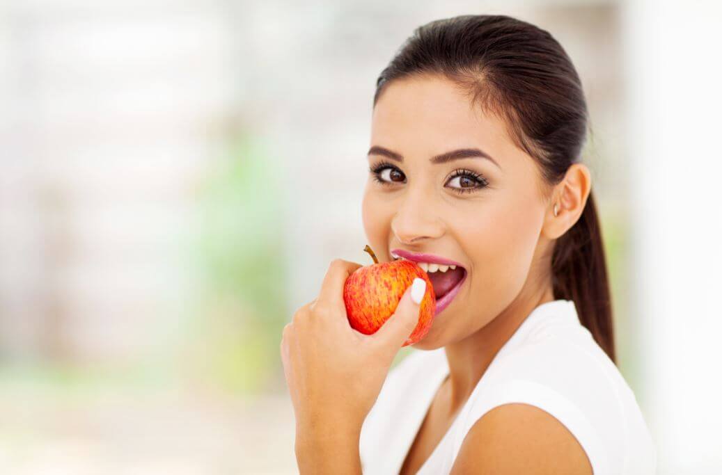 Alimentos para corredores: maçã