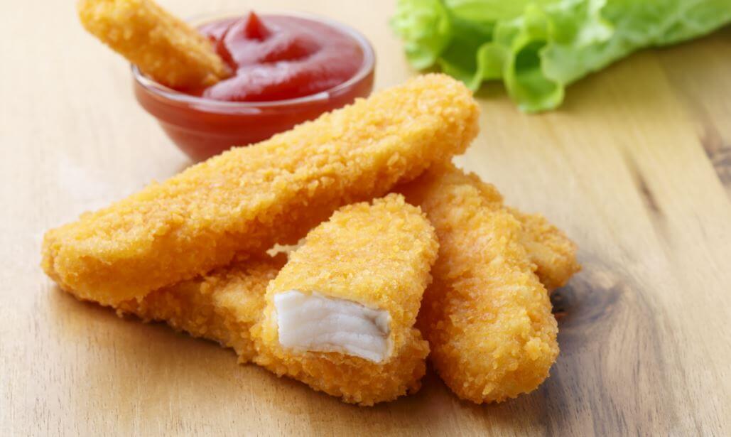 Palitinhos de peixe