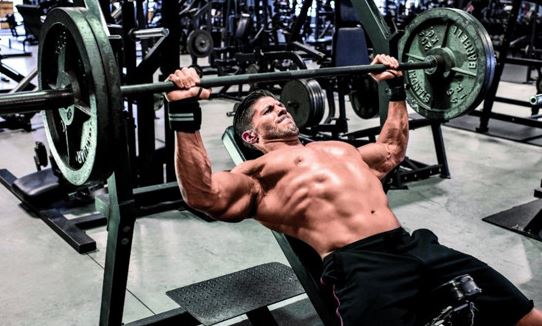 Supino inclinado livre