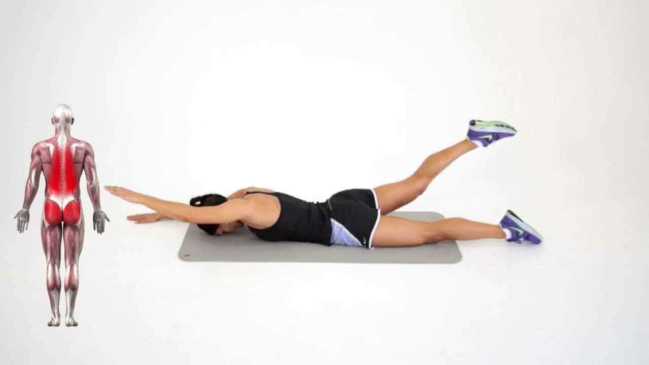 agilidade: exercicio super homem