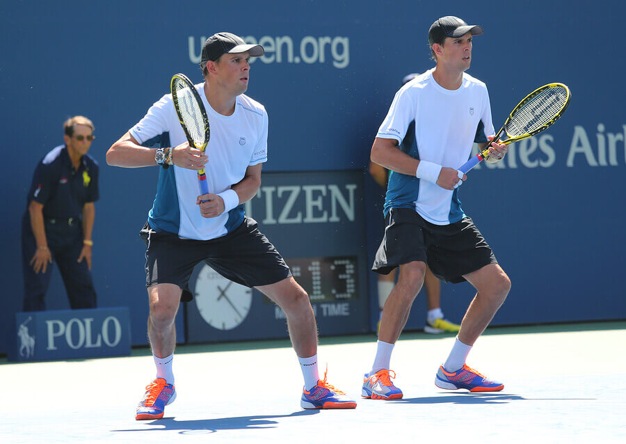 Os 5 melhores duplas de tênis do ATP