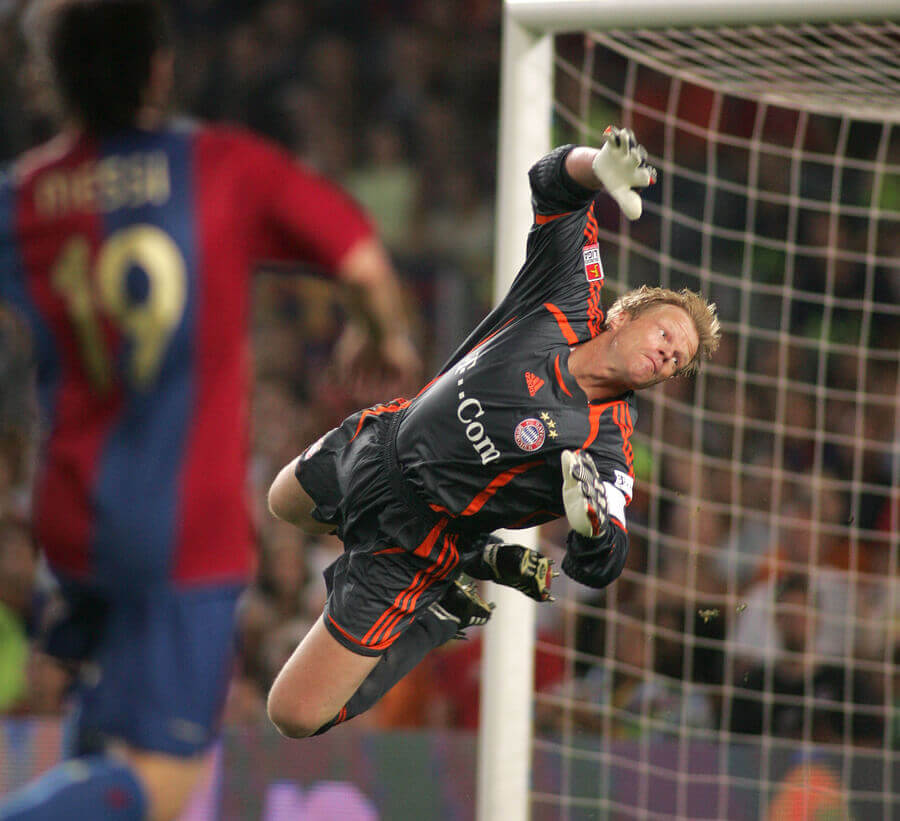 Oliver Kahn, um dos melhores goleiros do mundo