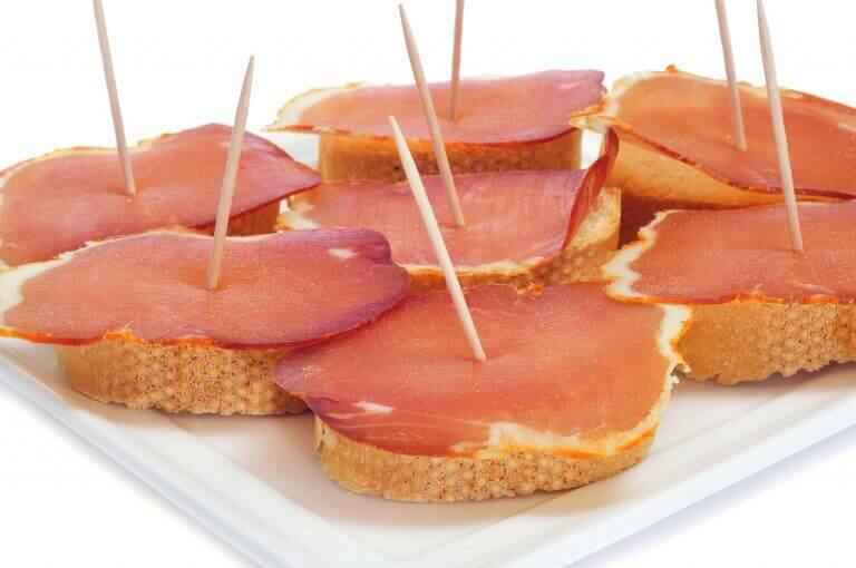 Sanduíche de salame