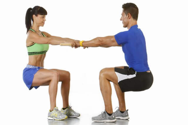 Opções de exercícios a dois