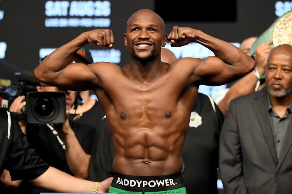 Mayweather: estrela de uma das categorias do boxe.