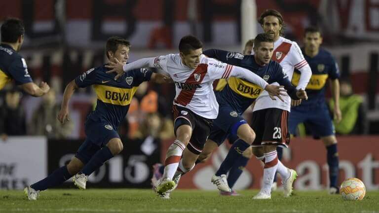 História da rivalidade Boca-River no futebol argentino