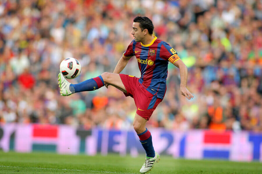 Xavi Hernández foi um passador excepcional.