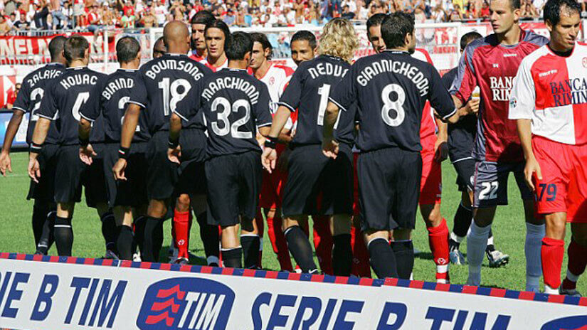 A Juventus é um dos gigantes do futebol que teve que descer.