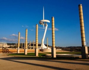 As instalações esportivas de Montjuïc em Barcelona