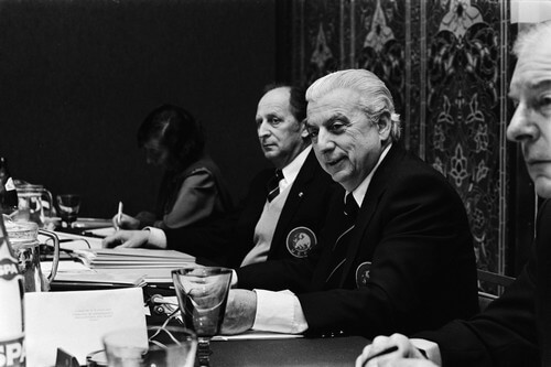 Artemio Franchi foi presidente da federação italiana duas vezes (1967-1976 e 1978-1980)
