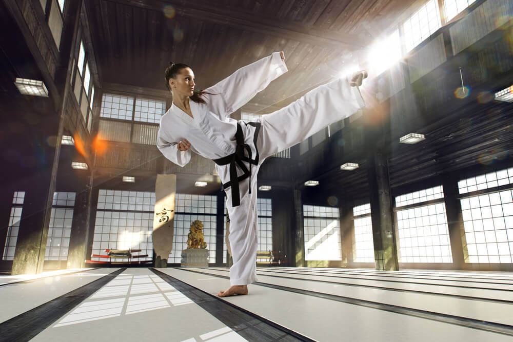 Características da prática de artes marciais