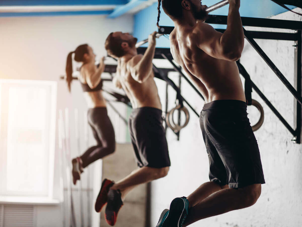 Uma boa alternativa para fortalecer os membros superiores, ombros e parte do torso são os exercícios tradicionais com barra